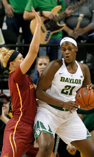 No. 2 Baylor women win 16th straight, 68-42 over Iowa State (Jan 18, 2017)